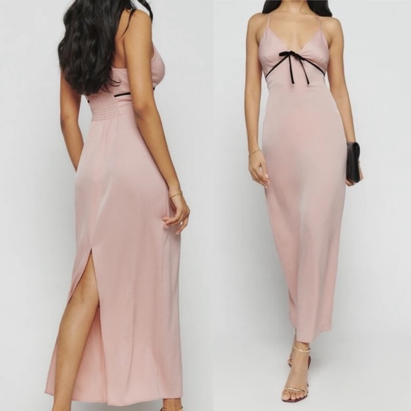 Reformation Dresses & Skirts - NWT Reformation Bryony Maxi Dress in Blush Pink Size: 0